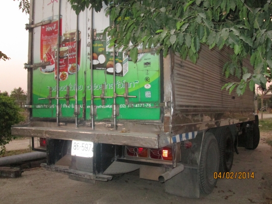 HINO-F18HO7C-ตู็ทำความเย็น-ครัชซีสวย-เครีองเสีย-ขายตามสภาพ-450,000-