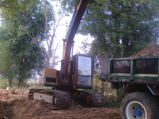 แบคโฮpc120-3 สวยๆเครื่องเดิมช่วงล่างดีทำงานทุกวัน