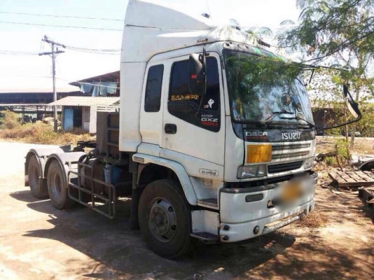 รถอีซูซุ 10 ล้อ หัวลาก 320 แรงม้า. ปี 49 ( ขาย แม่ , ลูก )  สนใจติดต่อ 081 - 6079515