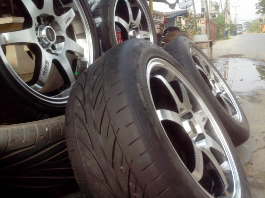 ขายแม็ก17TE38 5รู114.3 et45มือสอง ขายด่วน7500