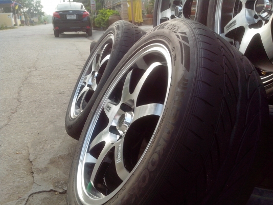 ขายแม็ก17TE38 5รู114.3 et45มือสอง ขายด่วน7500