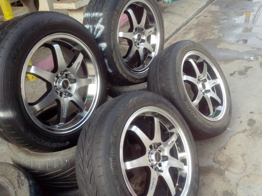 ขายแม็ก17TE38 5รู114.3 et45มือสอง ขายด่วน7500