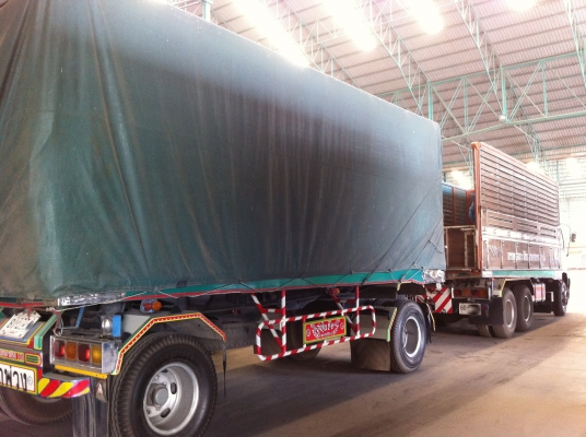 ขายรถพ่วง 22 ล้อ 2 เพลา แม่-ลูก แม่กระบะไม้ดั้ม ลูกกระบะเนียมดั้ม ISUZU 210 วางเครื่อง 240 รถสวย จดแน้นได้ สนใจโทร