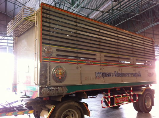 ขายรถพ่วง 22 ล้อ 2 เพลา แม่-ลูก แม่กระบะไม้ดั้ม ลูกกระบะเนียมดั้ม ISUZU 210 วางเครื่อง 240 รถสวย จดแน้นได้ สนใจโทร