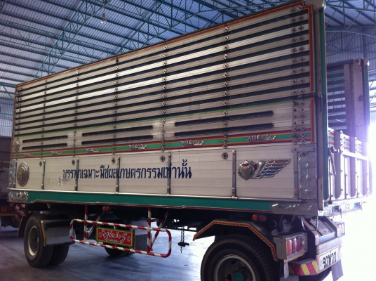 ขายรถพ่วง 22 ล้อ 2 เพลา แม่-ลูก แม่กระบะไม้ดั้ม ลูกกระบะเนียมดั้ม ISUZU 210 วางเครื่อง 240 รถสวย จดแน้นได้ สนใจโทร