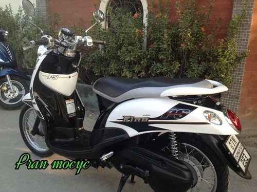 ขายyamaha finoสีขาวดำ ปี2012