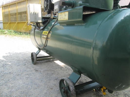 ปั๊มลม ANZEN ลูกสูบคู่ made in japan