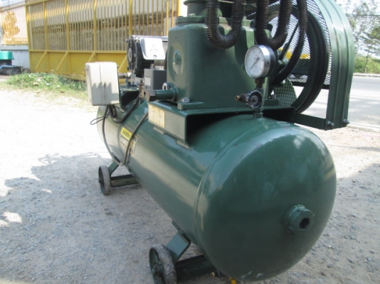 ปั๊มลม ANZEN ลูกสูบคู่ made in japan