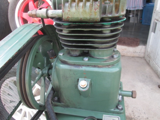 ปั๊มลม ANZEN ลูกสูบคู่ made in japan