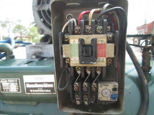 ปั๊มลม ANZEN ลูกสูบคู่ made in japan