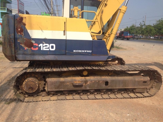 รถแบคโฮเก่าญี่ปุ่น Komatsu PC120-5