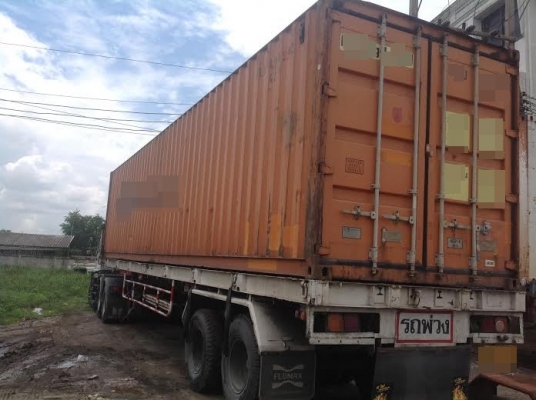 ตู้คอนเทนเนอร์ 40 ฟุต พร้อมขายค่ะ