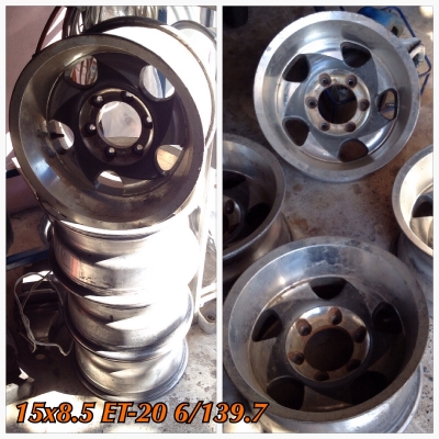 ขายล้อ Enkei ขอบ 15x8.5 ออฟ-20 6/139.7 ออฟลึกๆ เดิมๆ แห้งๆ