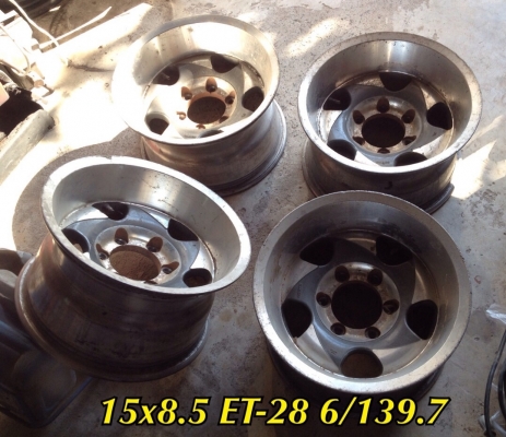 ขายล้อ Enkei ขอบ 15x8.5 ออฟ-20 6/139.7 ออฟลึกๆ เดิมๆ แห้งๆ