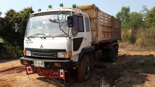 MITSUBISHI MTDเครื่อง6D16ดั้ม10ล้อ2เพลาดั้มโคราชเครื่องดี MITSUBISHI MTDเครื่อง6D16ดั้ม10ล้อ2เพลาดั้มโคราชเครื่องดี