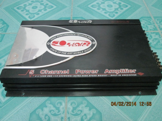 ขายแอมป์5ch sound force