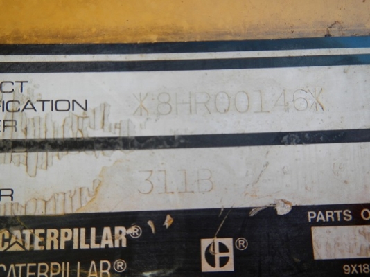 Lot.473 CAT 311B ราคา 1,380,000 บาท Lot.473 CAT 311B ราคา 1,380,000 บาท