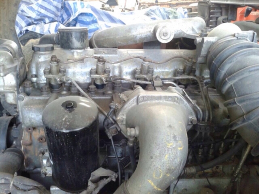 ขายหกล้อติดเครน Mitsubishi FK416k-520216 ปี 47 เครื่อง 6D16-195 แรง ยาง 8.25 เครนยูนิต 3 ตัน