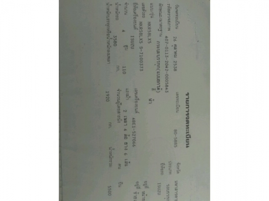 ขายดัมพ์ISUZU NKR110แรง ปี38ห้างแท้ เครื่องดี แคชซีสวย เอกสารพร้อมโอน