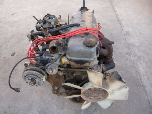 ขายเครื่องยนต์กระบะมาสด้าแฟมิเลีย 1400cc 7850 บาท