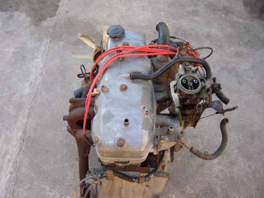 ขายเครื่องยนต์กระบะมาสด้าแฟมิเลีย 1400cc 7850 บาท