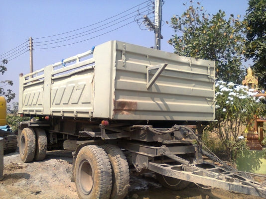 ขายอีกแล้วครับ HINO 3M ดั้มสามมิตร ลูก 2 คาน สวยทั้งคันครับ