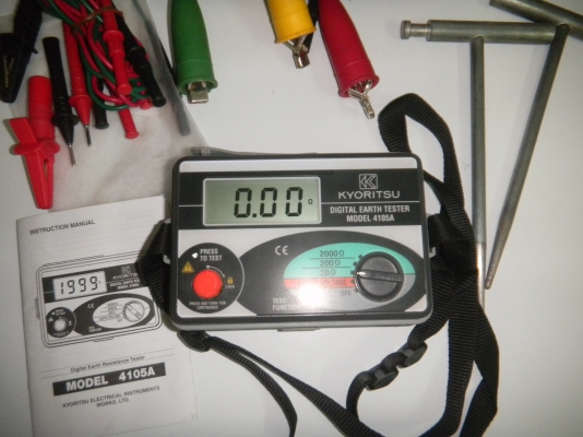 เครื่องวัดกราวด์ดิน  KYORITSU รุ่น 4105A