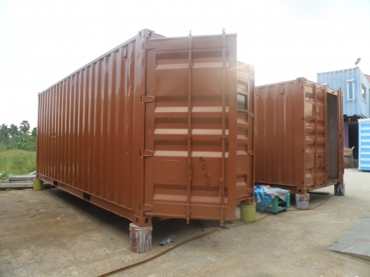 ขายตู้คอนเทนเนอร์ร้านกาแฟ ตกแต่งใหม่พร้อมใช้งาน ลดราคาพิเศษ