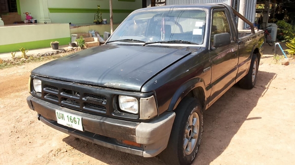 ***ขายแล้วครับขอบคุณ Truck2hand ขายกระบะตอนเดียว น่าใช้ MAZDA B2200 เครื่องมังกร2.5เทอโบ (ลงเล่ม) เครื่องดีมากๆ แน่น ประหยัด ช่วงล่างดีคัสซีสวยเดิมๆไม่ปะไม่ดาม กระบะดี ยกสูงนิดๆ ล้อแม็กยางพอใช้ สีสันดี บางดี หัวเก๋งดีภายในโอเค พ.ธรรมดา เก็บนิดหน่อยสวยเลย