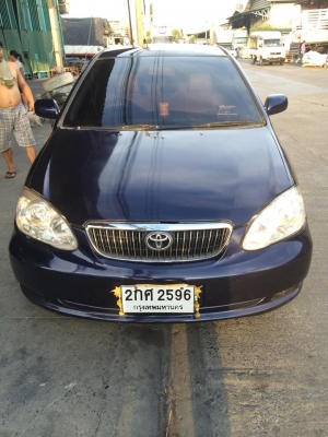 โตโยต้า อัลติส ปี2001 แต่งสวย ปรับลดราคา โทรต่อรองราคาได้ (taxiปลดป้าย)