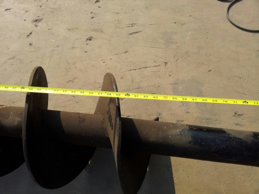 ขายหัวเจาะดิน ขนาดโต 40 ซม. x ยาว 3.00 ม. (ขายเฉพาะดอกเจาะครับ)