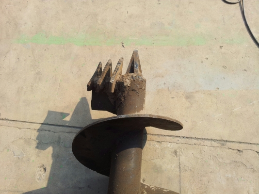 ขายหัวเจาะดิน ขนาดโต 40 ซม. x ยาว 3.00 ม. (ขายเฉพาะดอกเจาะครับ)