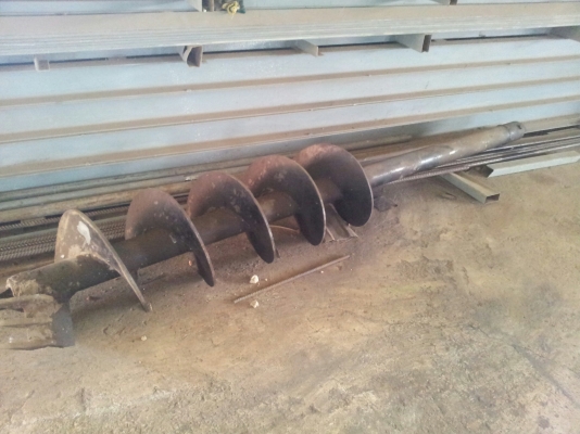 ขายหัวเจาะดิน ขนาดโต 40 ซม. x ยาว 3.00 ม. (ขายเฉพาะดอกเจาะครับ)