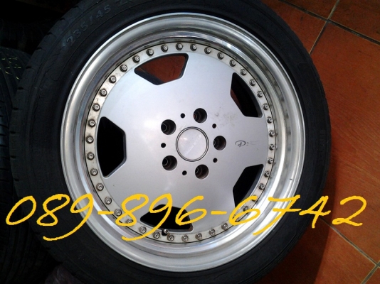 ขายล้อแม็ก 2 ชิ้นแท้ 5 รู 114 ขอบ 17 คู่นึง