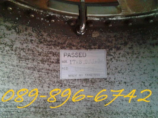 ขายล้อแม็ก 2 ชิ้นแท้ 5 รู 114 ขอบ 17 คู่นึง