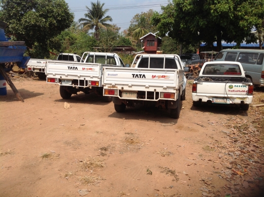 ขายรถกระบะ ทาทา cng 3ถัง สุดประหยัด ราคาถูกๆ 95000