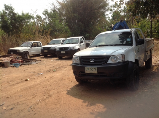 ขายรถกระบะ ทาทา cng 3ถัง สุดประหยัด ราคาถูกๆ 95000