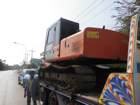 ขาย เม็ก โค ฮิตาชิ 120 - 1 รถทำงานพร้อมใช้มากครับ แอรฺ์เย็น