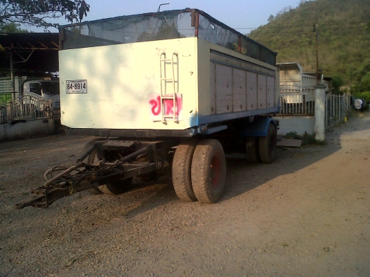 ลูกพ่วงดั้ม ยาว6.00 เมตร เสื้อเพลาZM กระบอกดั้มแกน100