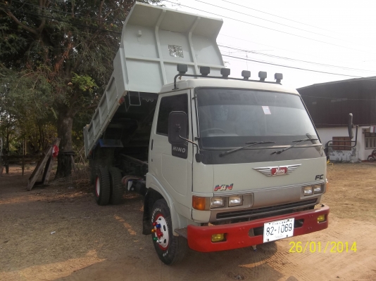 ขาย HINO FC 120 แรง พ.พาวเวอร์ แอร์ ดั๊มไฟฟ้า ทะเบียนดี ภาษีเต็ม จัดไฟแแนนท์ได้ 4 แสนบาท