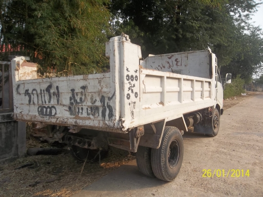 ขายดั๊ม HINO FB 117 แรง เกียร์สาย Rock เฟืองท้าย F ทะเบียนดี ภาษีครบ เอกสารพร้อมโอน