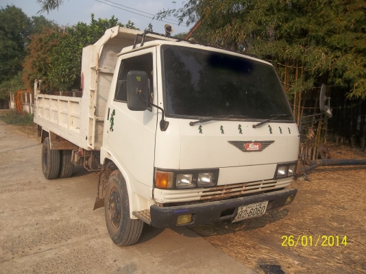 ขายดั๊ม HINO FB 117 แรง เกียร์สาย Rock เฟืองท้าย F ทะเบียนดี ภาษีครบ เอกสารพร้อมโอน