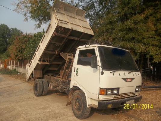 ขายดั๊ม HINO FB 117 แรง เกียร์สาย Rock เฟืองท้าย F ทะเบียนดี ภาษีครบ เอกสารพร้อมโอน