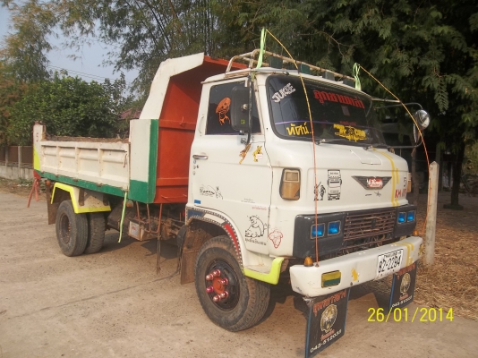 ขายดั๊ม HINO 505 117 แรง พ.ธรรมดา แอร์ เฟืองท้ายISUZU ทะเบียนดี ภาษีเต็ม เอกสารพร้อมโอน