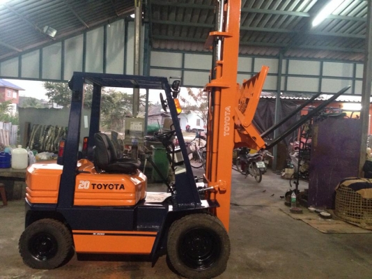 ขาย ฟอล์คลิฟต์ 2.0 ตัน  TOYOTA 5FG20  เสา 4 เมตร ฮิ้งฟอล์ค