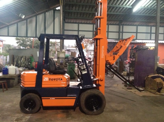 ขาย ฟอล์คลิฟต์ 2.0 ตัน  TOYOTA 5FG20  เสา 4 เมตร ฮิ้งฟอล์ค