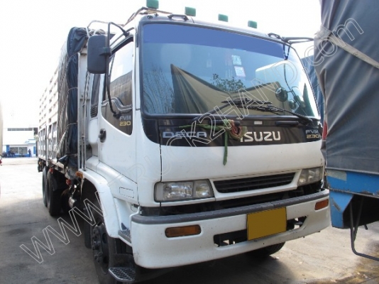 รถบรรทุก 10 ล้อ ยี่ห้อ ISUZU DECA รุ่น FVM 230 แรงม้า (มีทั้งหมด 20 คัน)