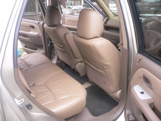 ขายรถ HONDA CRV 2.0 E i-VTEC 4x4 ABS+AIRBAG 2ลูก ปี 2003 ตัวTOPภายในสีเบจ