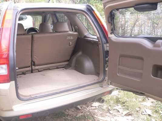 ขายรถ HONDA CRV 2.0 E i-VTEC 4x4 ABS+AIRBAG 2ลูก ปี 2003 ตัวTOPภายในสีเบจ