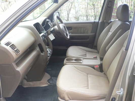 ขายรถ HONDA CRV 2.0 E i-VTEC 4x4 ABS+AIRBAG 2ลูก ปี 2003 ตัวTOPภายในสีเบจ